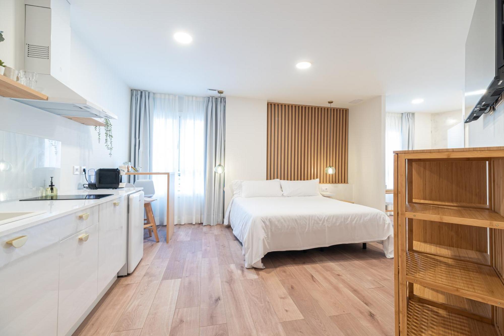 Apartamentos Turisticos Fatima, En El Centro De Vigo Ngoại thất bức ảnh
